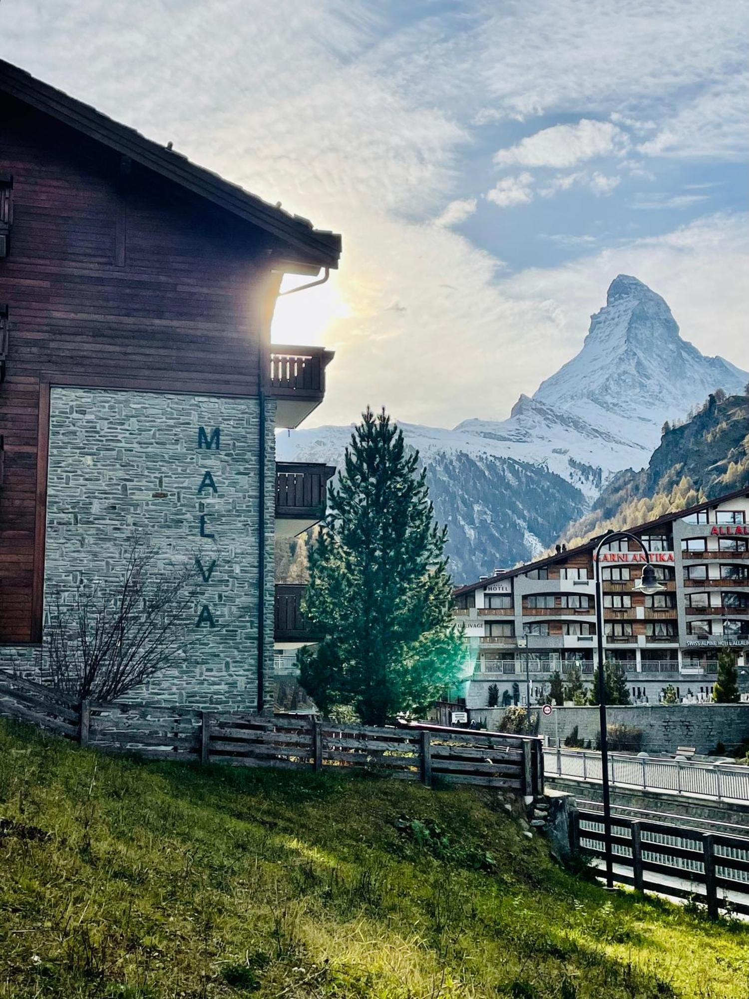 Haus Malva By Zermatt Premium Apartments Eksteriør billede