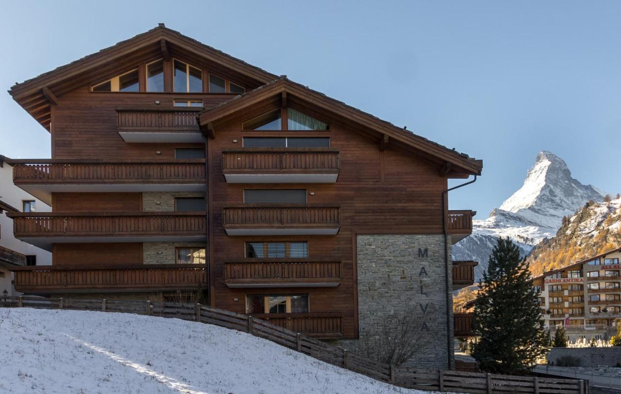 Haus Malva By Zermatt Premium Apartments Eksteriør billede